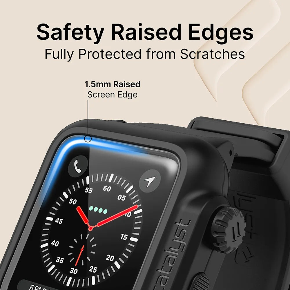 42mm 100M Waterproof Case with Band for Apple Watch Series 3/2 - Durable Protection for Swimming, Surfing & Outdoor Activities