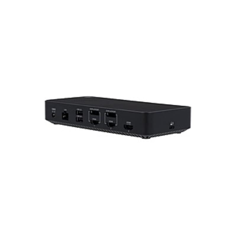 VisionTek VT7000 Triple 4K USB-C Docking Station with 100W Power Delivery - USB Type-A & Type C Ports - Compatible with Laptop, Monitor, Workstation, Camera, Headphones & Mic (Renewed) - Perfect for Home Office, Gaming Setup & Video Conferencing