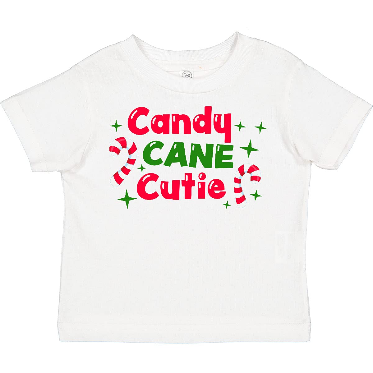 **Inktastic Christmas Candy Cane Cutie Toddler T-Shirt – Festive Holiday Outfit for Kids, Boys & Girls – Perfect for Christmas Parties & Family Photos**