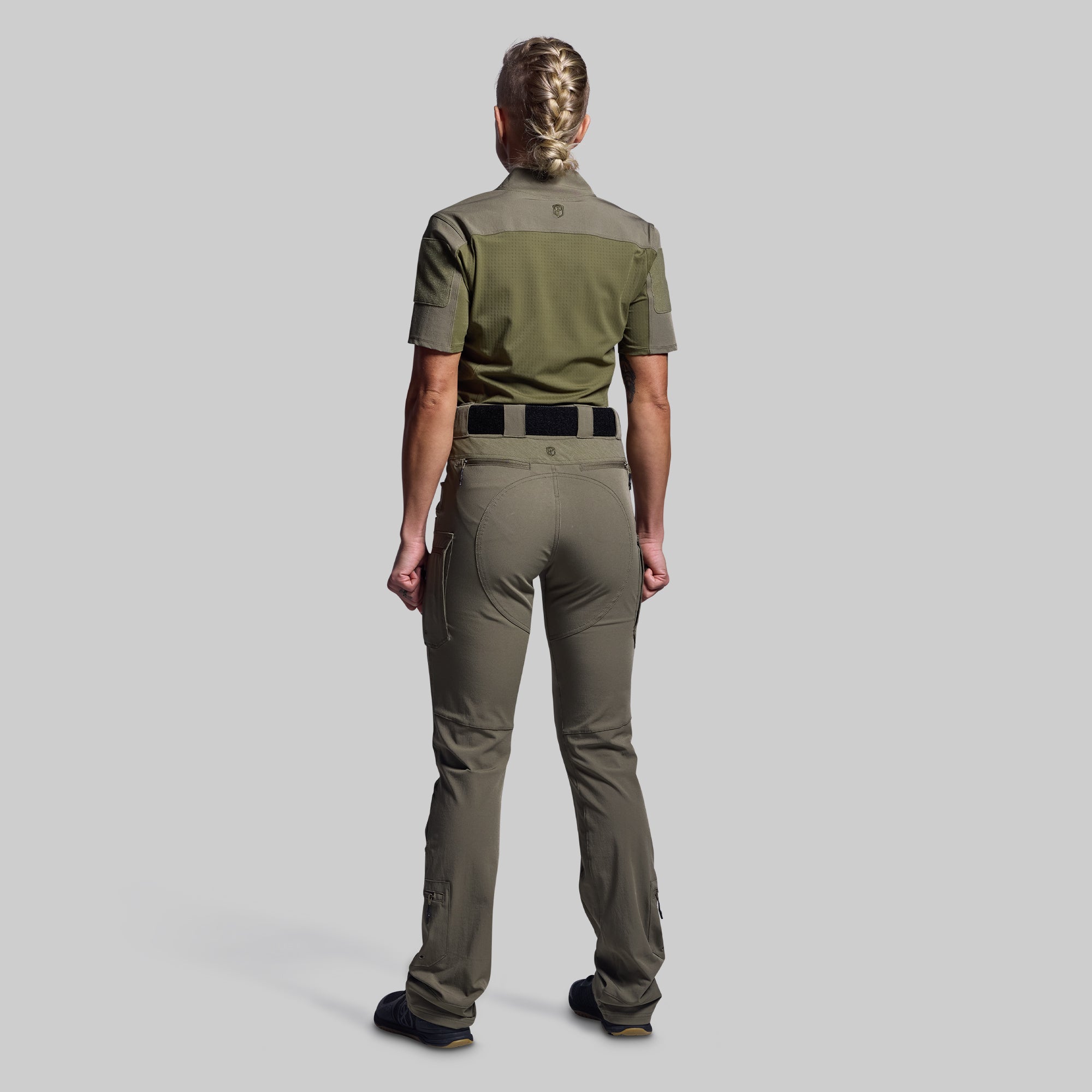 Women's Outdoor Performance Top Pro (OD Green) - Lightweight & Breathable Hiking Shirt for Trail Running, Camping & Adventure Travel