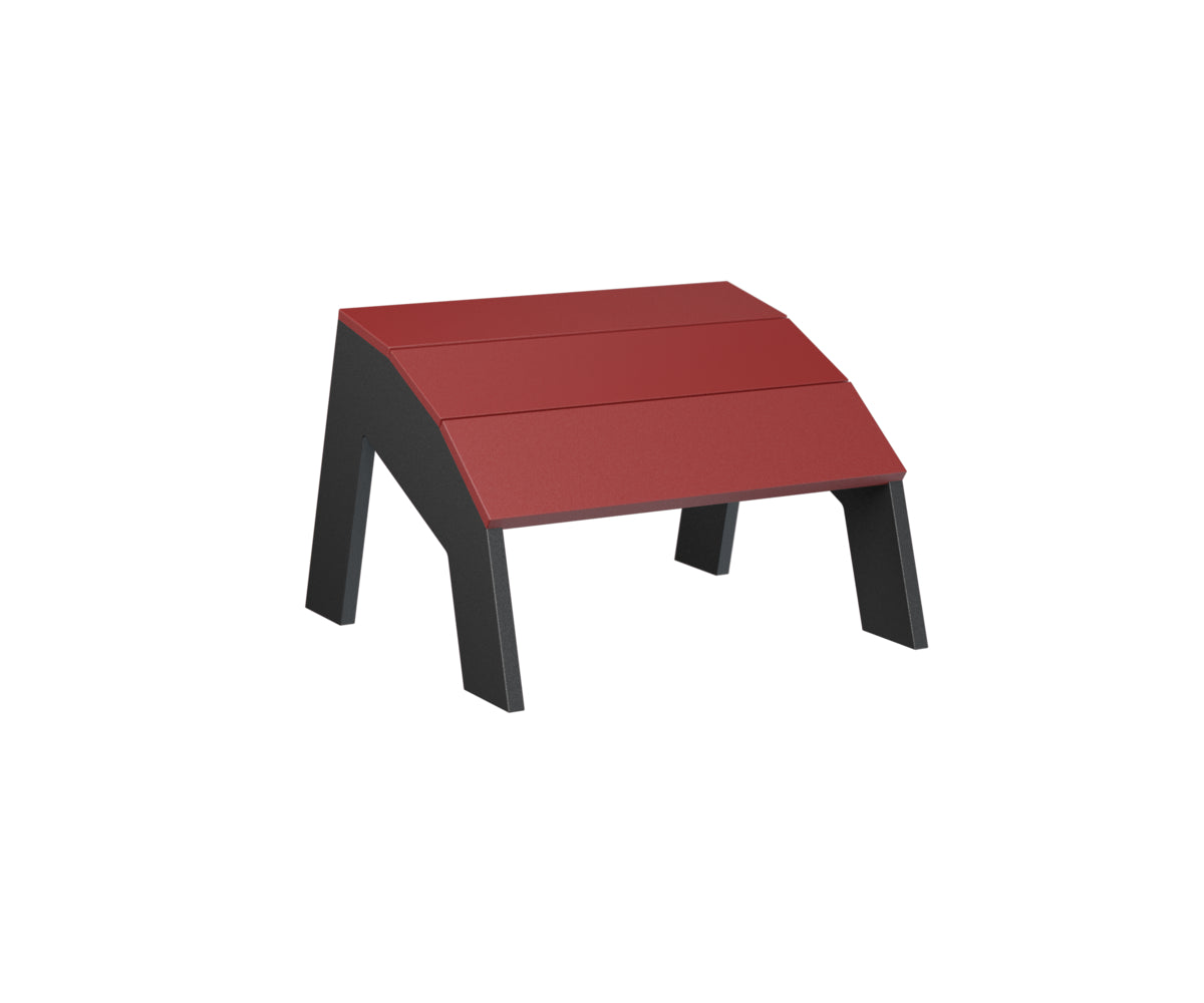 Berlin Gardens Nordic Adirondack Footstool - Outdoor Patio Furniture, Solid Wood Footrest for Garden, Deck & Poolside Relaxation