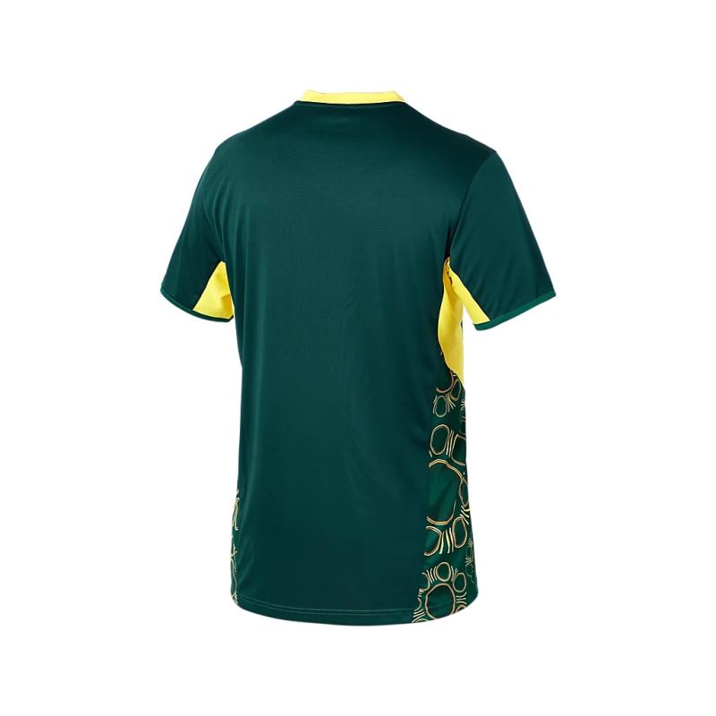 ASICS Cricket Australia Adult Replica T20 Jersey - Official Team Shirt for Cricket Fans & Players - Perfect for Matches, Training & Casual Wear