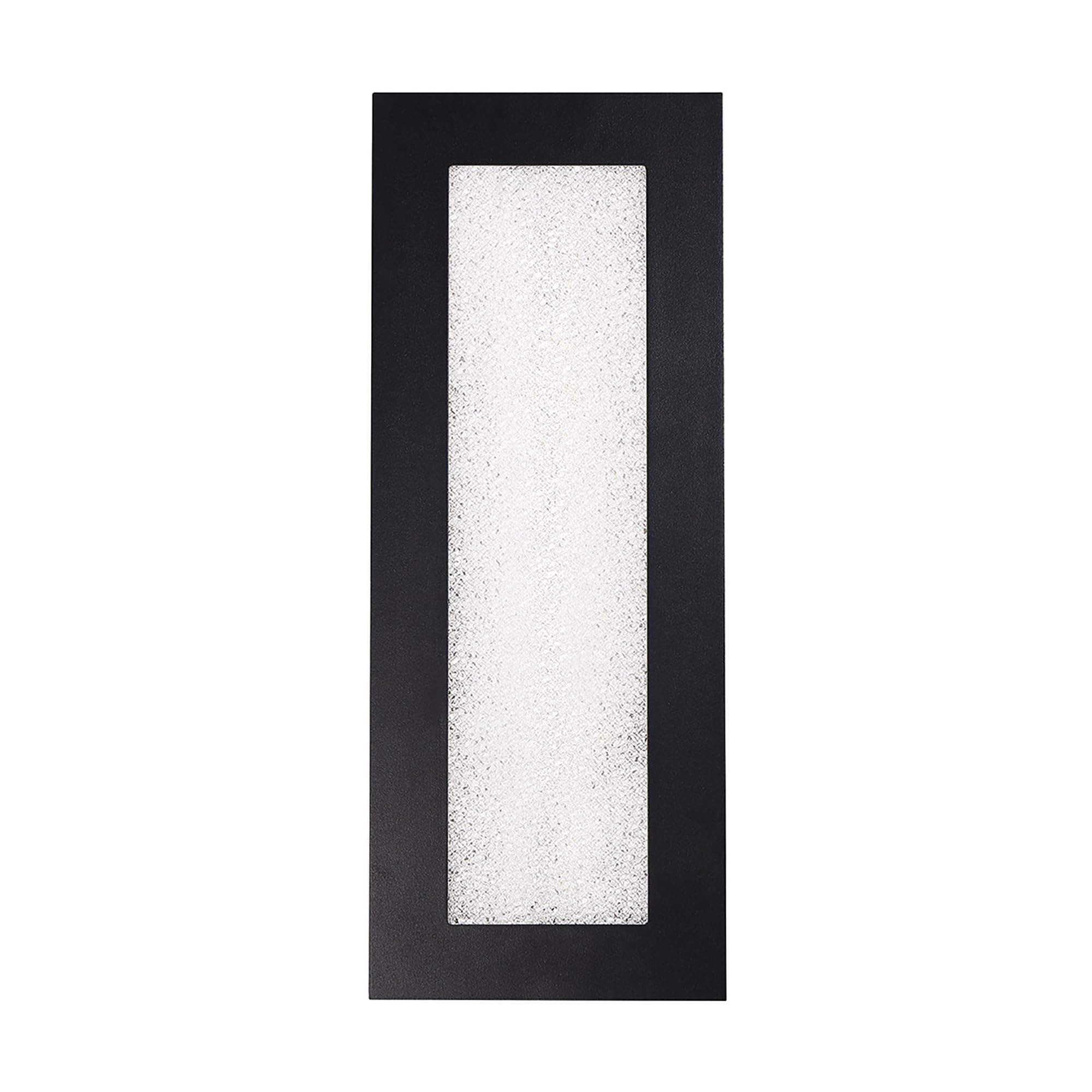 Modern Forms Frost 18 Inch LED Wall Light - Indoor/Outdoor Black Fixture 3000K Warm White - Perfect for Porch, Patio, Garage & Entryway Lighting