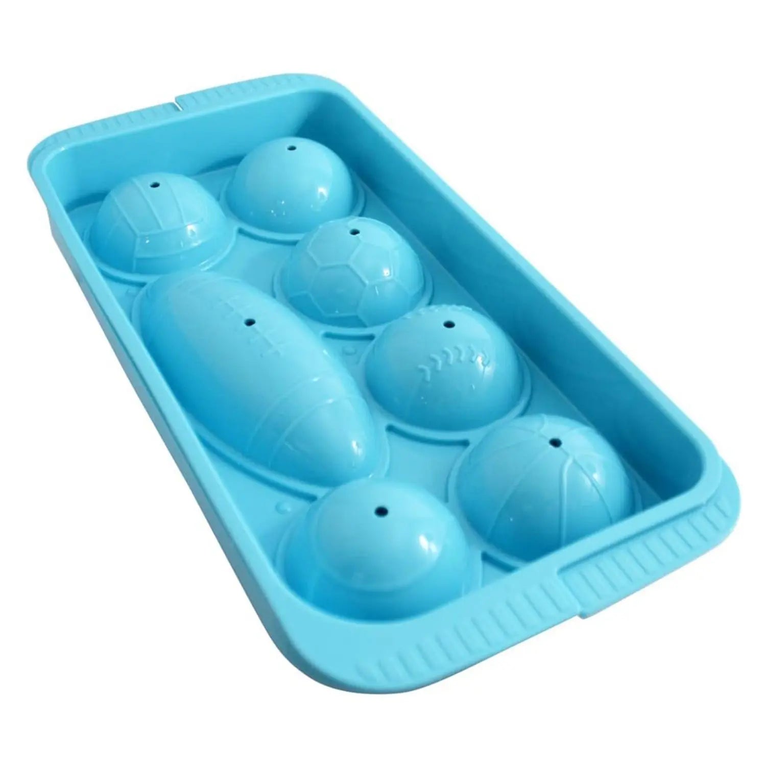 Ebisu Plastic Ice Cube Tray for Perfect Round Ice Balls - Ideal for Cocktails, Whiskey, and Chilled Beverages