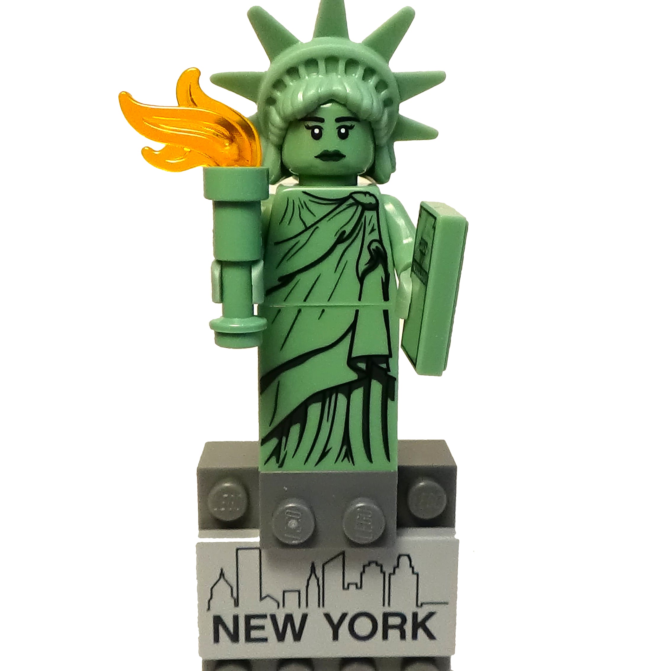 LEGO Statue of Liberty Building Kit 853600 - Collectible Architecture Model for Home & Office Decoration - Perfect Gift for LEGO Lovers & History Enthusiasts