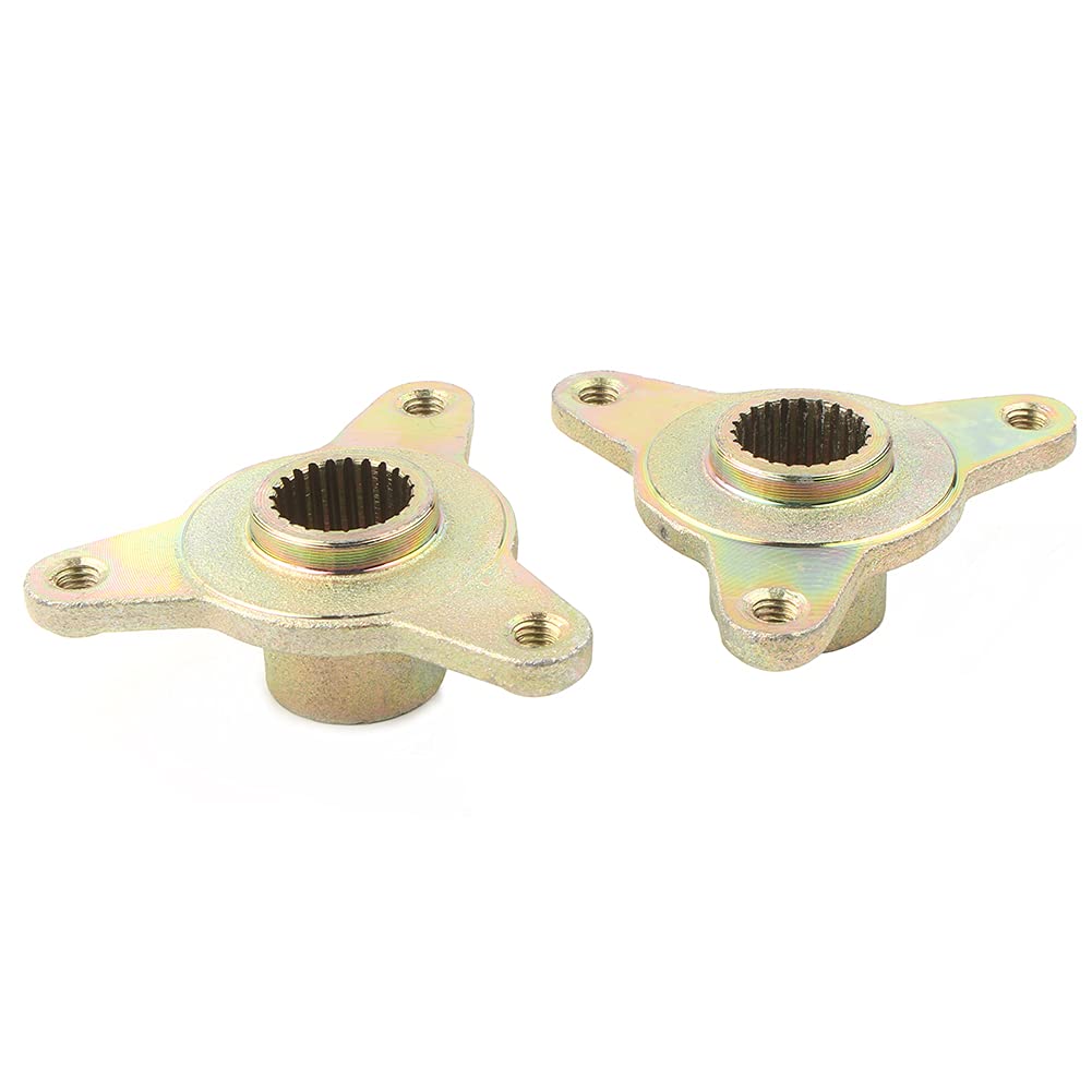 FSFY 1 Pair Universal 23 Teeth Rear Wheel Axle Hub Spline for 110cc 125cc ATV, Quad, Dirt Bike, Go Kart - Replacement Parts for Off-Road Vehicles & Powersports Accessories
