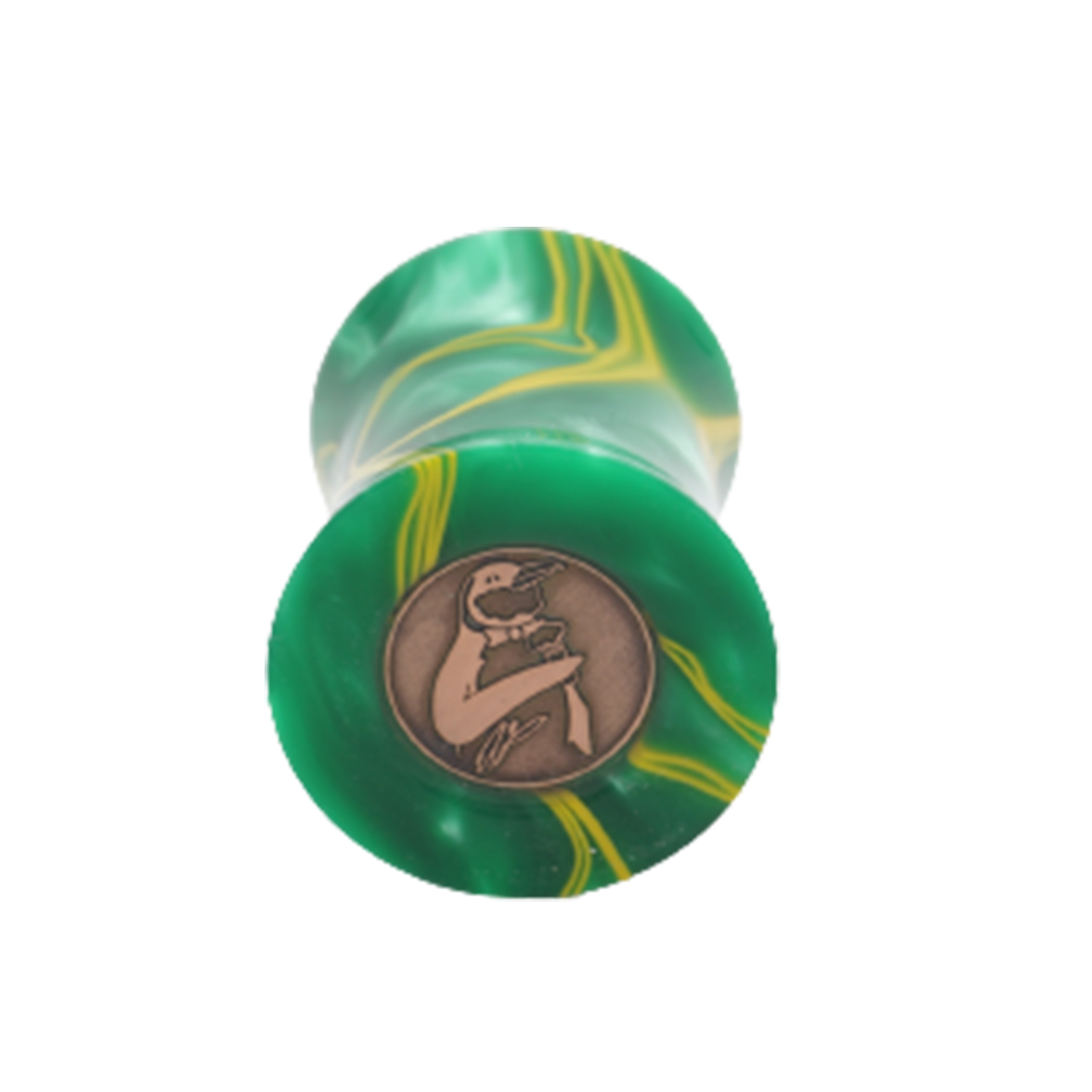 Premium Handcrafted Green Bay Shaving Brush Handle - Fits 24mm & 26mm Knots - Perfect for Wet Shaving & Grooming Gifts for Men