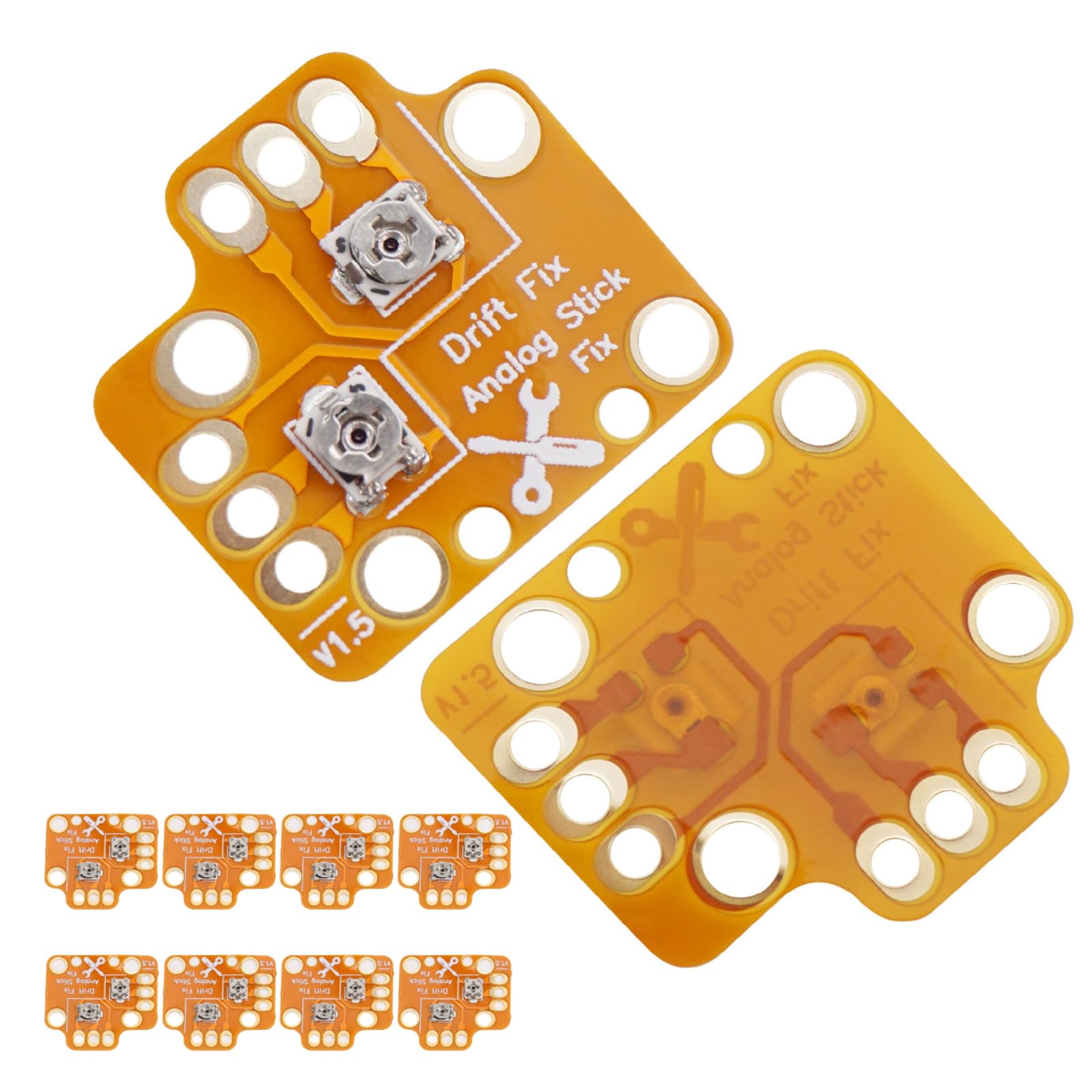 10pcs Universal 3D Analog Joystick Drift Repair Kit for PS5/PS4/Xbox/Switch Controllers - Fix Stick Drift Issues - Gaming Accessories for Enhanced Gameplay Experience