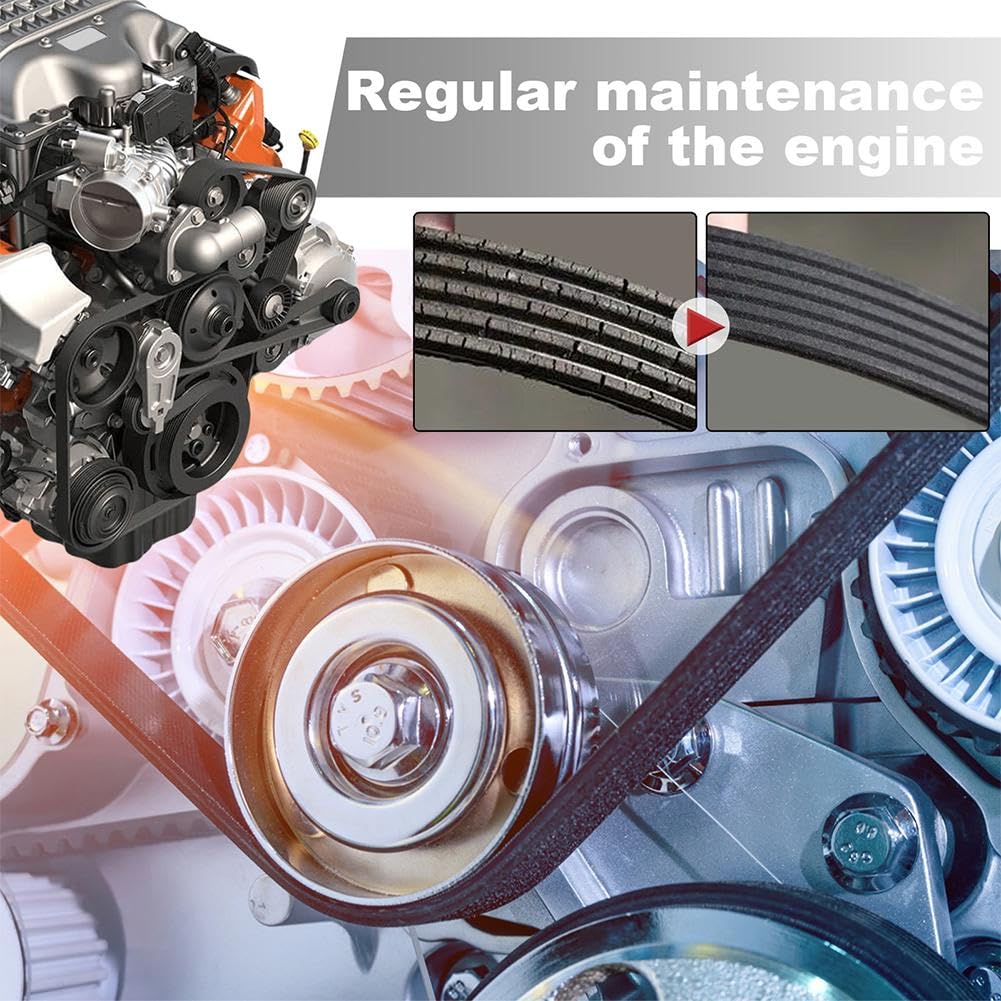 Belt Dressing Spray for Automotive - 100ml Engine Belt Lubricant & Noise Silencer | Reduce Squeaking & Protect Car Belts | Ideal for Daily Driving, Long Trips & Vehicle Maintenance