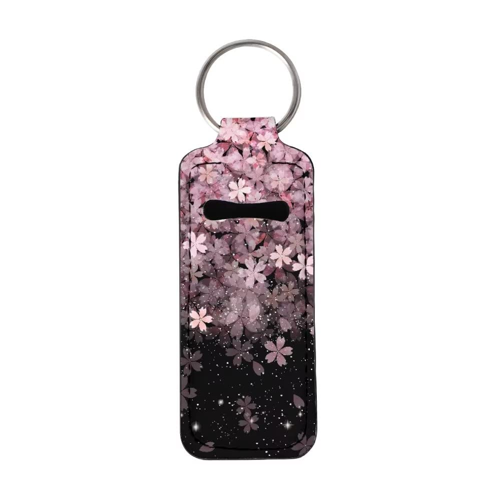 Youngerbaby Travel Lip Balm Holder - Portable Lipstick & Chapstick Keychain Clip for Women & Girls - Perfect for Purses, Backpacks & Gym Bags