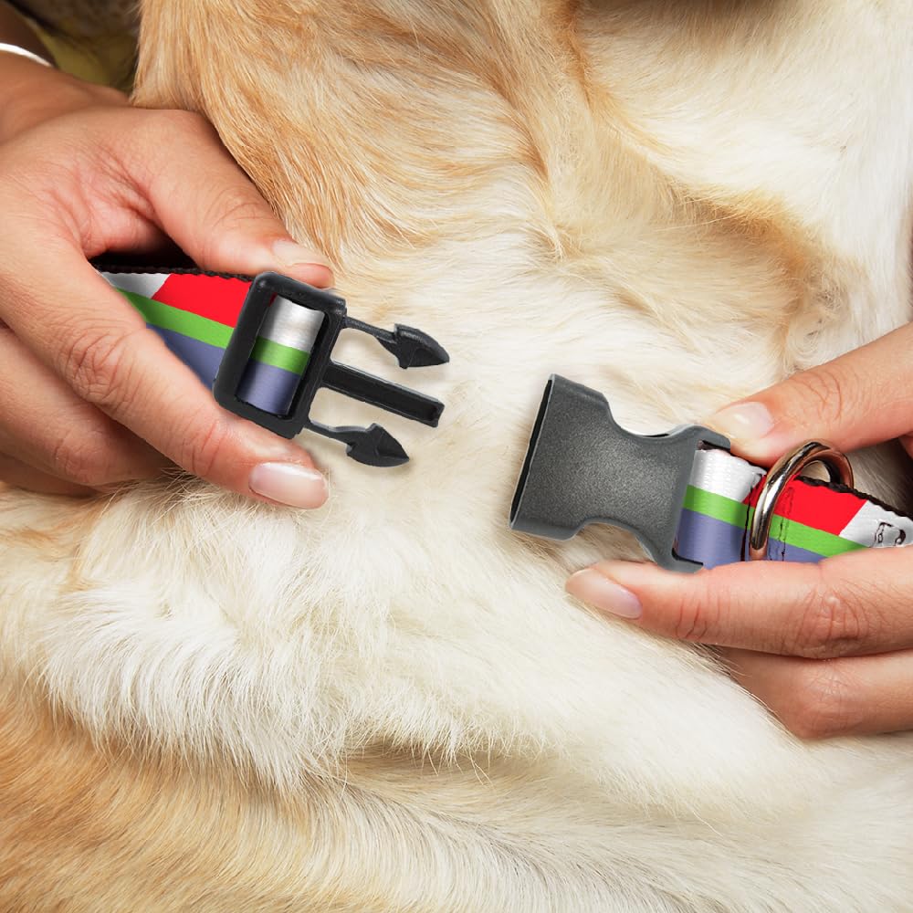 Toy Story Buzz Lightyear Dog Collar with Seatbelt Buckle - 1.5