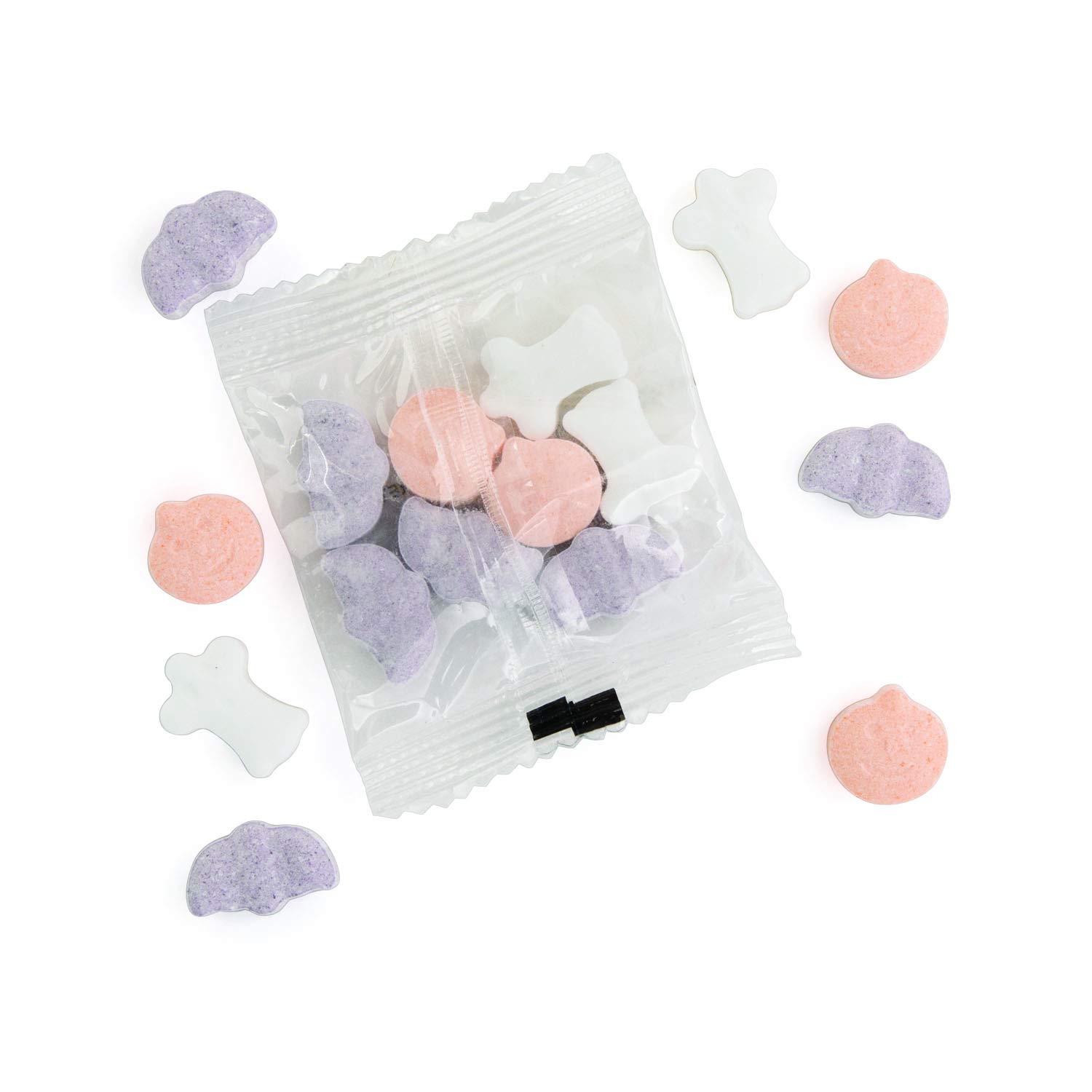 Halloween Shaped Hard Candy Fun Packs - 57 Piece Bulk Candy for Trick or Treating, Party Favors & Holiday Celebrations