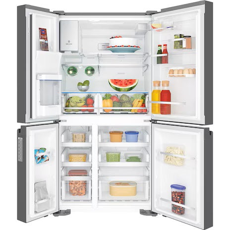 Electrolux EQE6879B 680L French Door Refrigerator with Ultimate Taste 900 Technology - Perfect for Large Families & Entertaining Guests