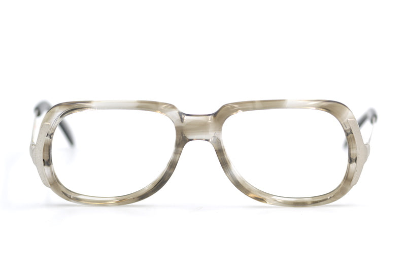 Menrad 2090 Brown Glasses for Men - Classic Retro Round Eyeglasses with Lightweight Metal Frame for Reading & Driving | Perfect for Office, Daily Wear & Fashion Accessories