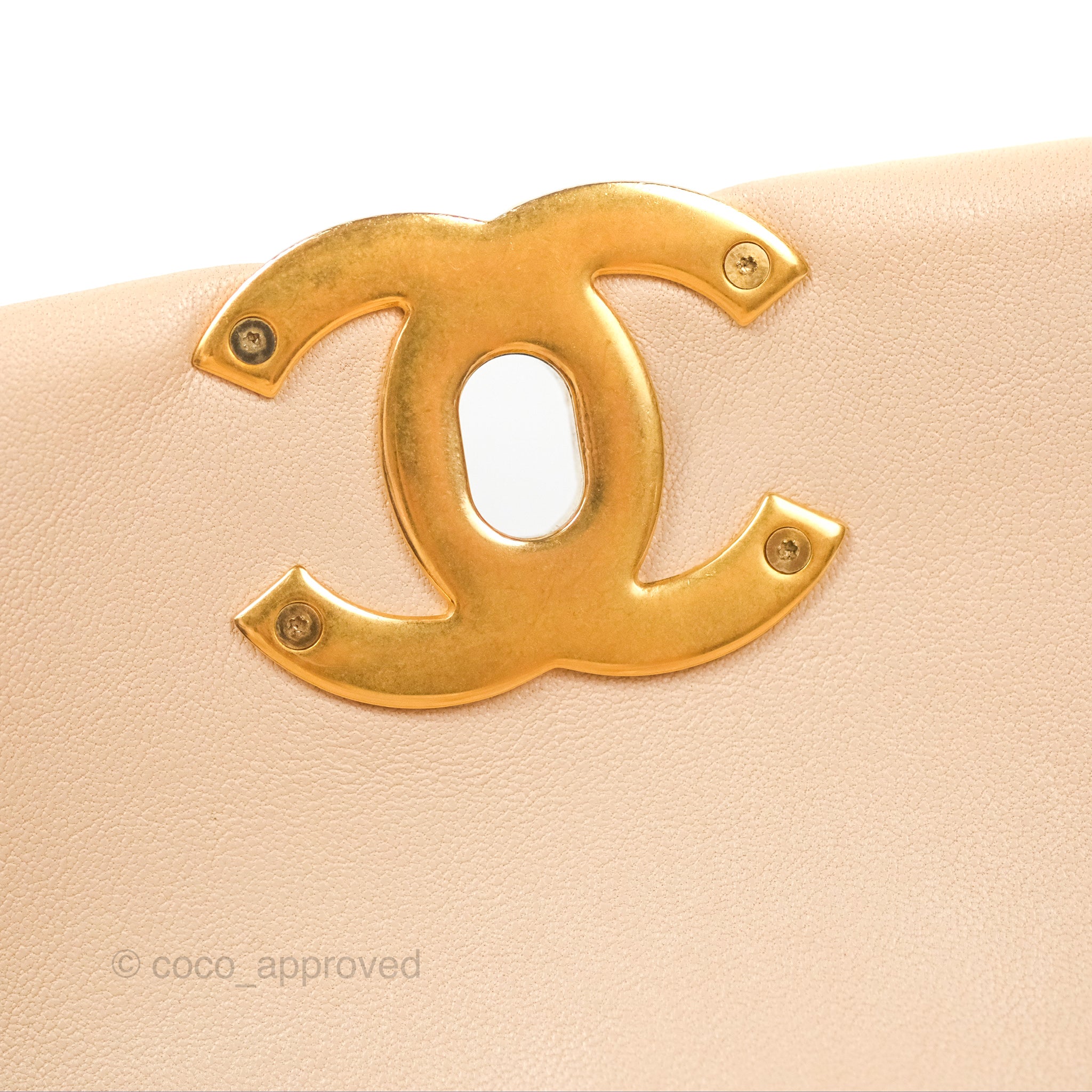 Chanel 19 Small Beige Handbag with Mixed Hardware - Luxury Crossbody Bag for Women, Perfect for Date Night & Special Occasions