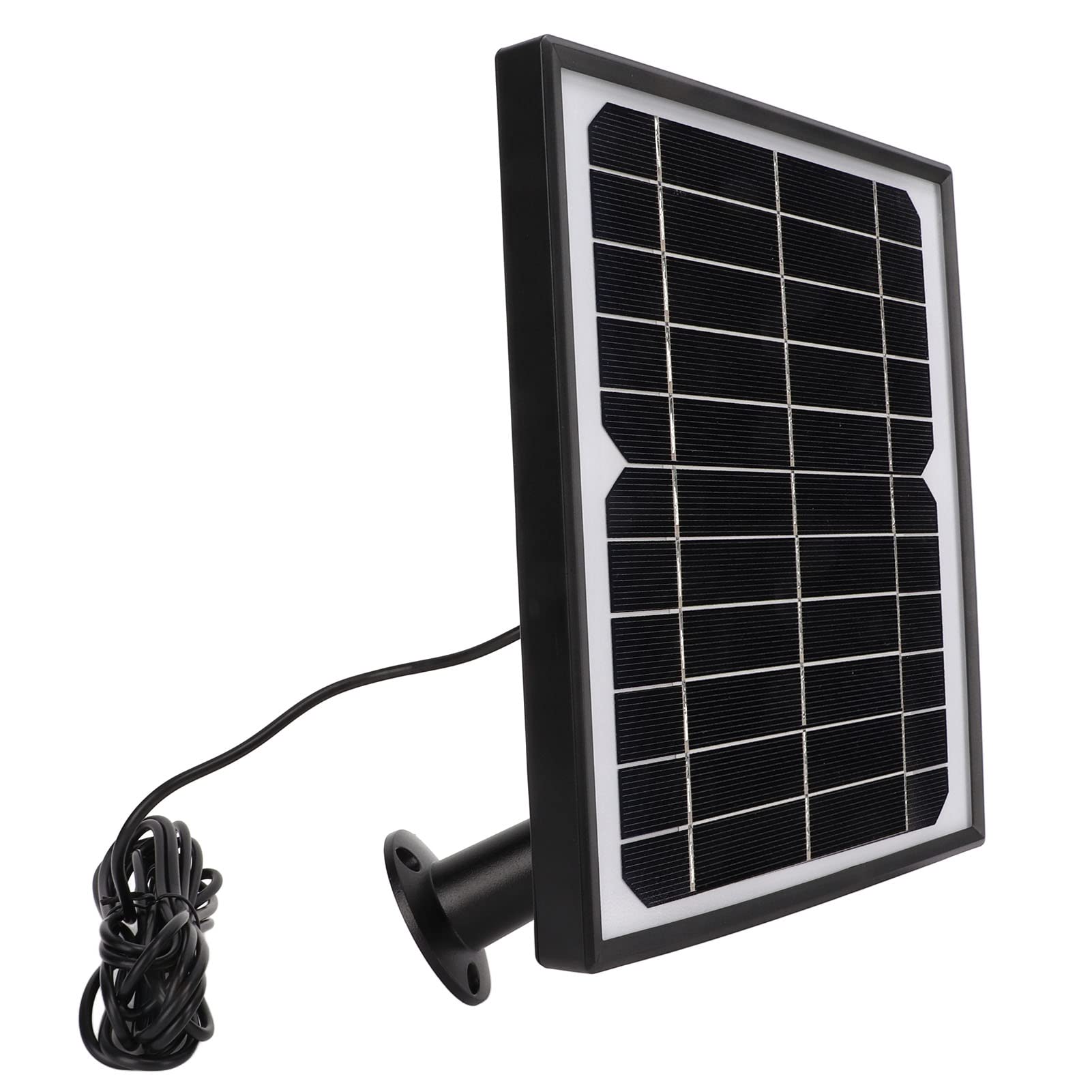 Outdoor Solar Panel Camera - 360° Adjustable Mounting, Durable & Weatherproof for Camping, Hiking & RV Use | High-Efficiency Solar Charger for Security Cameras