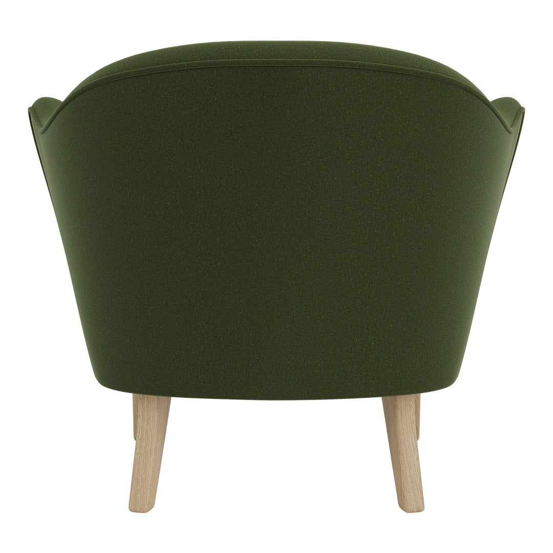 Ingeborg Lounge Chair - Modern Textile Upholstered Accent Chair for Living Room, Bedroom & Office - Comfortable Reading & Relaxation Chair with Soft Fabric & Stylish Design