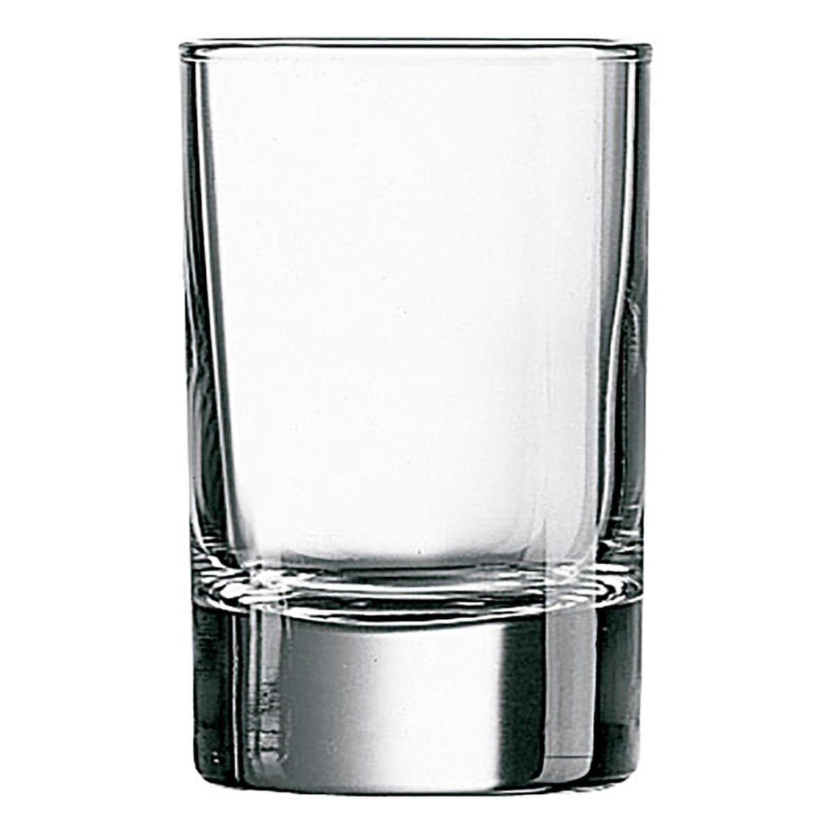 Luminarc Islande Clear Glass Tumbler - 16 oz (5.4 fl oz) Drinking Cup for Iced Coffee, Tea, Juice & Cocktails - Perfect for Home, Office & Outdoor Use