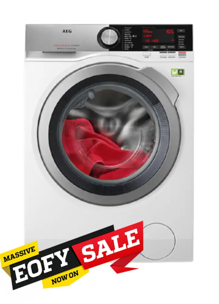 AEG LF8C1612A 10kg 8000 Series Front Load Washing Machine - Energy Efficient & Quiet Laundry Appliance for Home, Apartment, or Laundromat Use