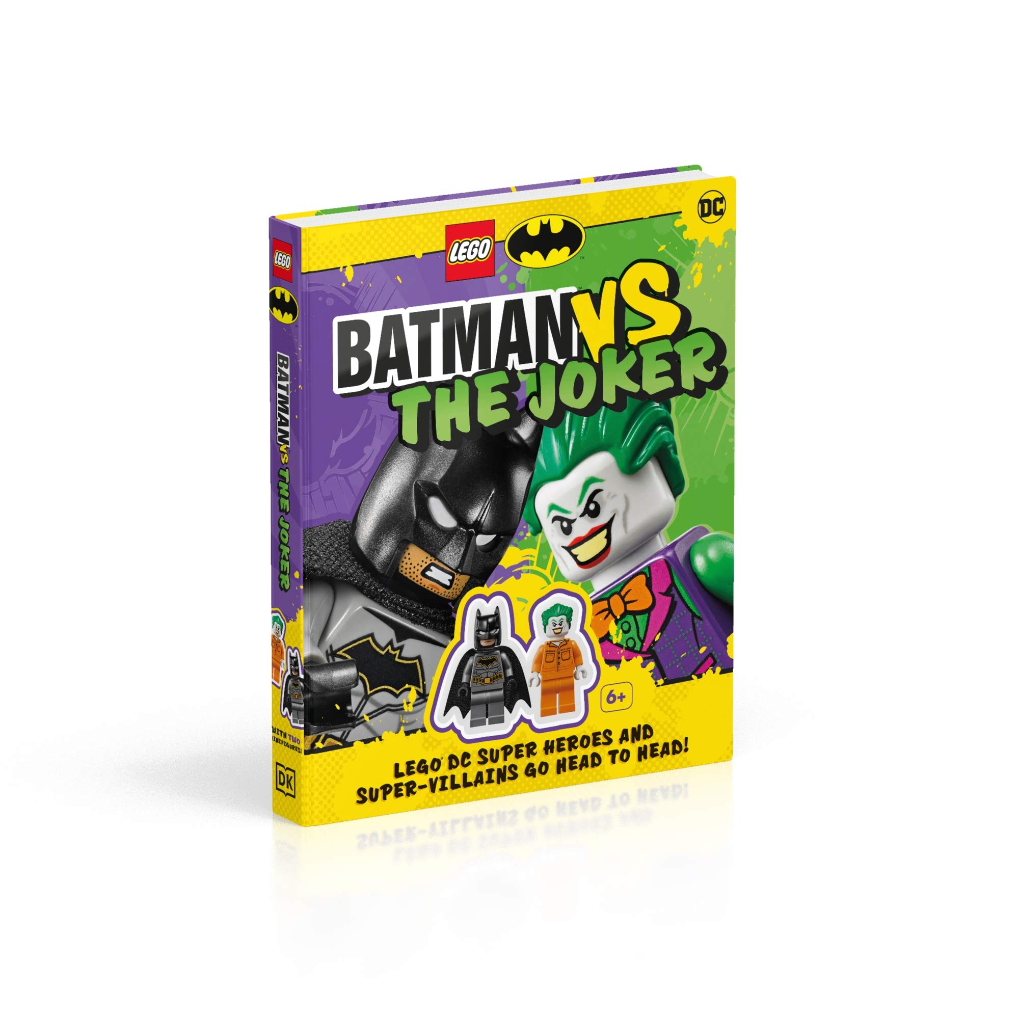 LEGO Batman vs The Joker Building Set with 2 Minifigures - Superhero Toy for Kids & Collectors - Perfect for Playtime, Display & DC Comics Fans
