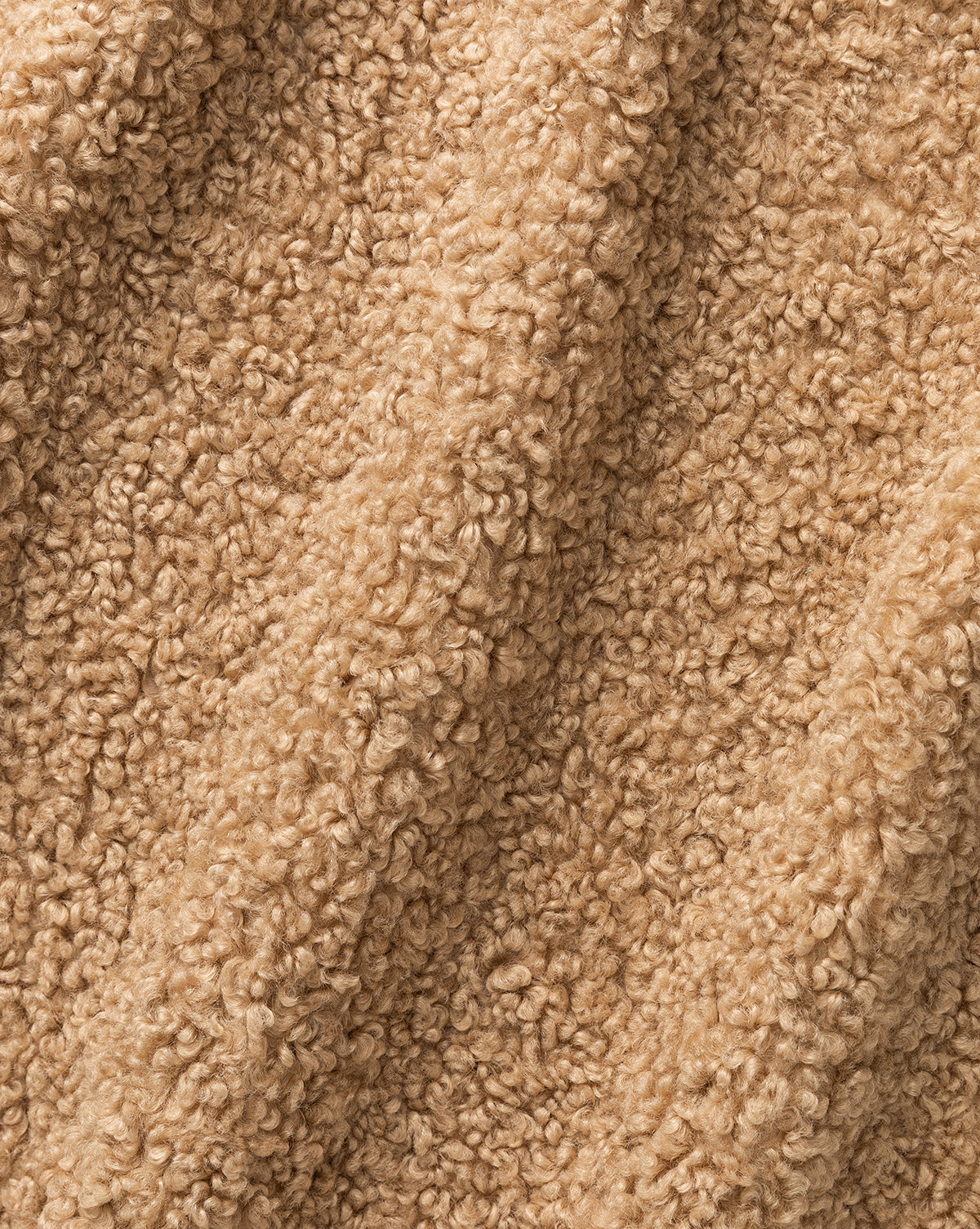 Caramel Teddy Bear Boucle