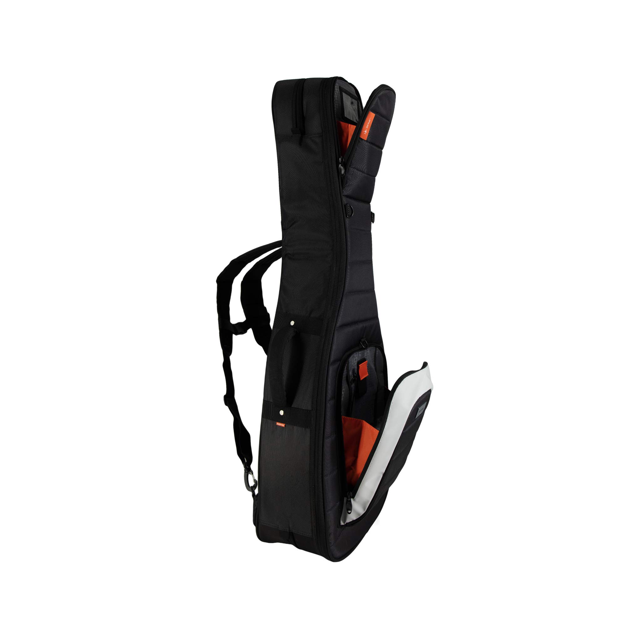 M80 Dual Electric Guitar Case - Heavy Duty Hard Shell with Plush Interior, Waterproof & Shockproof - Perfect for Travel, Gigging, and Storage