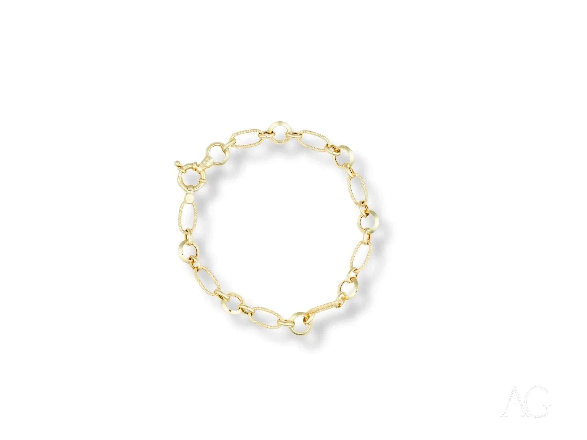 18K Gold Bracelet for Women - Elegant & Sophisticated Art Jewelry - Perfect for Weddings, Parties & Special Occasions