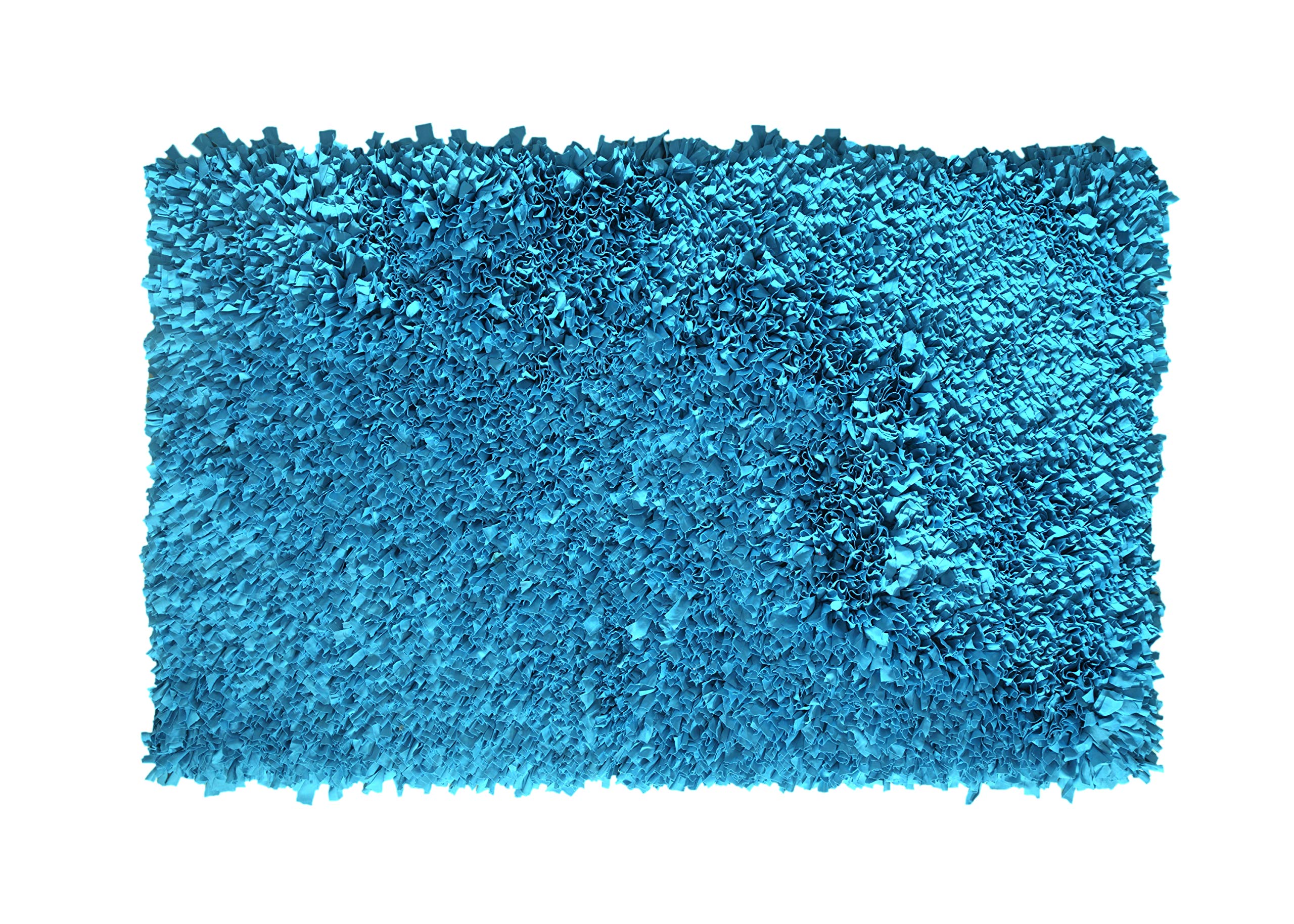 Premium Soft Shaggy Living Room Rug - Machine Washable Non-Slip Indoor Carpet | Foldable & Easy Clean 3'5