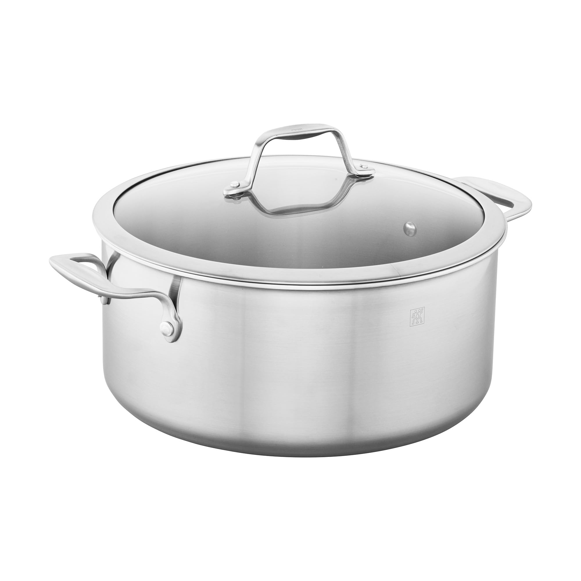 ZWILLING Spirit 3-Ply 8-Quart Stainless Steel Stock Pot with Lid - Heavy Duty Cooking Pot for Soups, Stews, Pasta & Boiling - Professional Grade Kitchen Cookware for Home Chefs & Restaurants