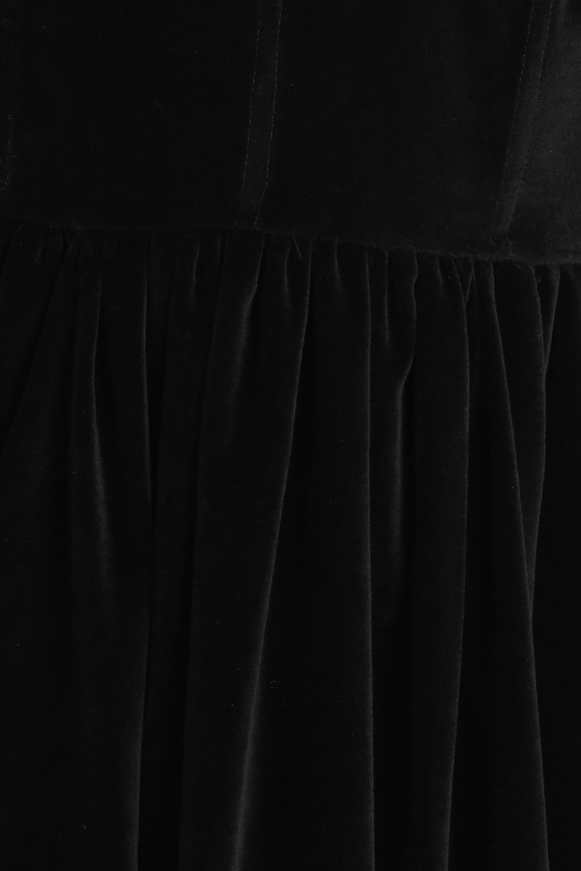 Dune Black Velvet Midi Dress for Women - Elegant Party & Evening Wear - Perfect for Weddings, Cocktail Parties & Date Nights