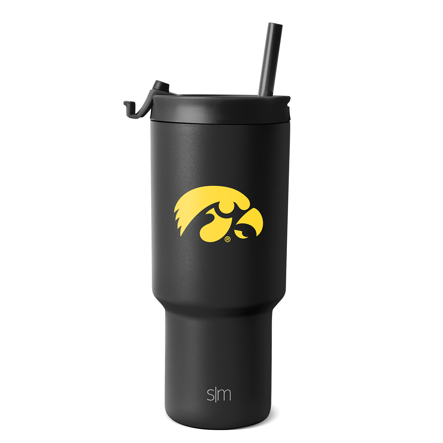Collegiate Trek Tumbler - Insulated Stainless Steel Water Bottle with Lid & Straw - Perfect for College, Hiking, Gym & Outdoor Adventures