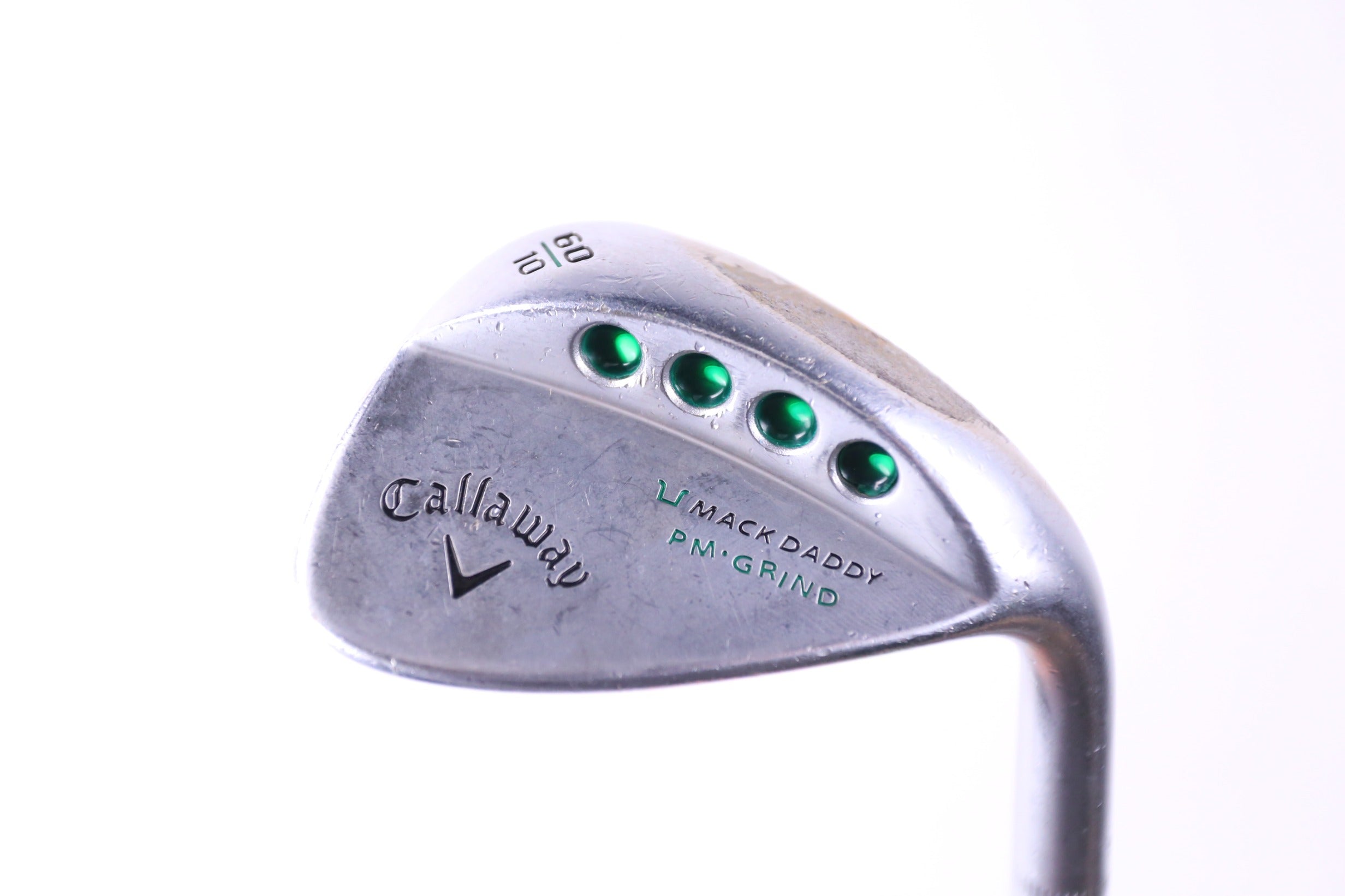 Used Callaway Mack Daddy PM Lob Wedge 60° Right Handed Stiff Flex Golf Club - Perfect for Short Game & Bunker Shots