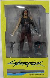 Cyberpunk 2077 Johnny Silverhand Action Figure - Official Collectible with LED Light Effects - Perfect for Gaming Display & Collector's Shelf