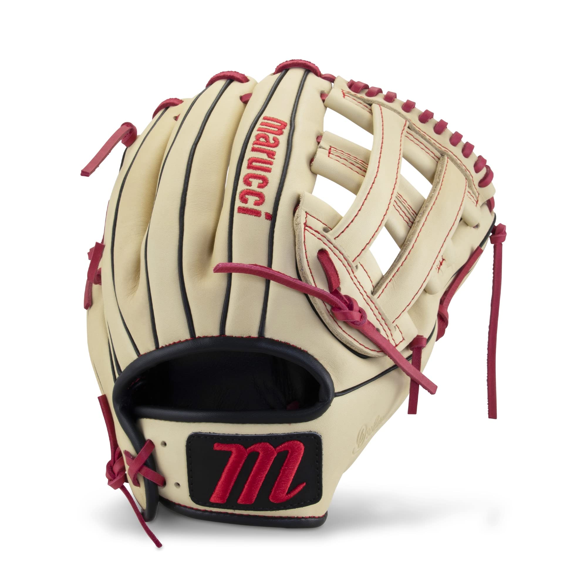 MARUCCI Oxbow M-Type Baseball Glove - Premium Leather Mitt for Youth & Adult Players - Perfect for Training, Games & Fielding Practice