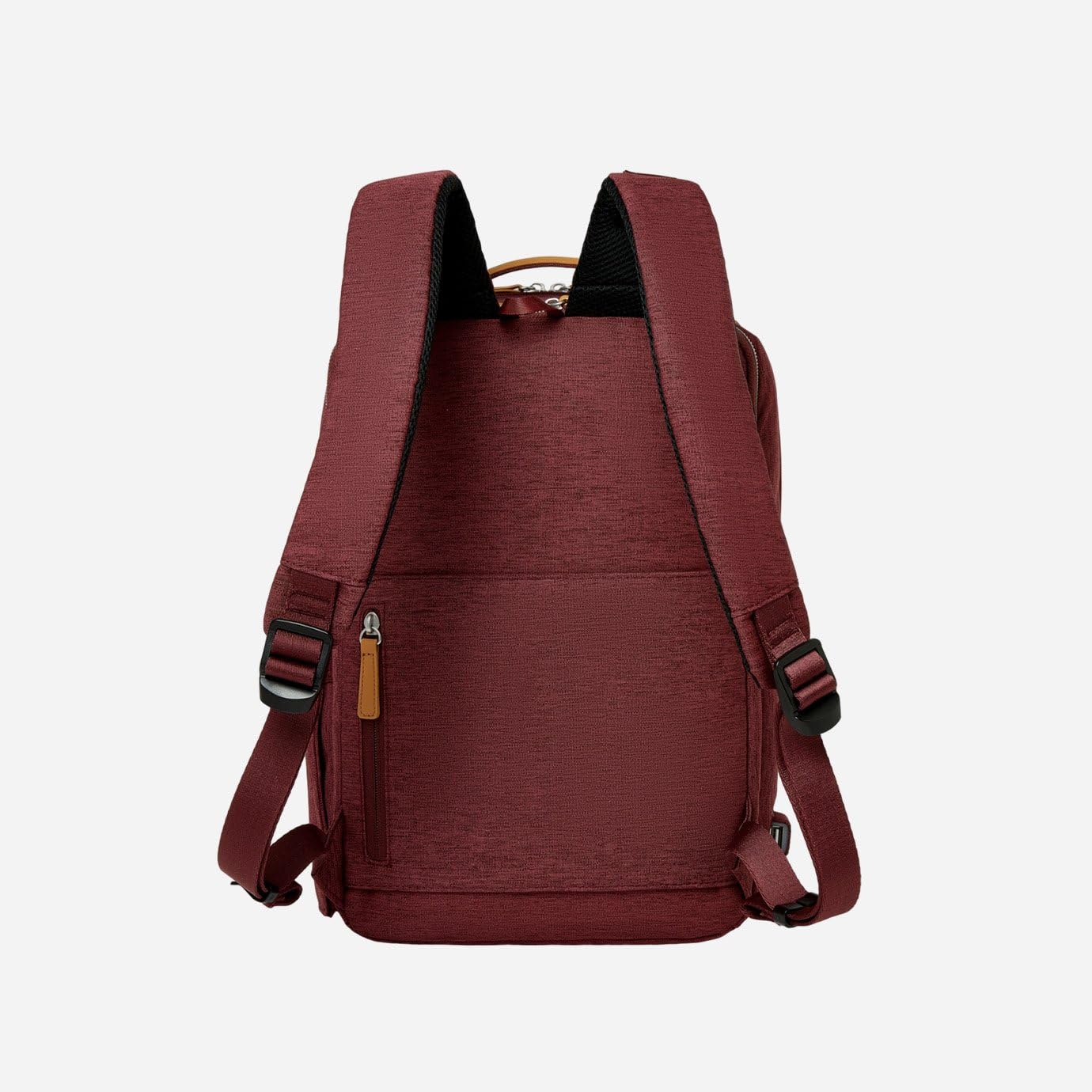 Nordace Siena Pro 13 Smart Backpack - Waterproof 13.3 Inch Laptop Backpack for Men & Women, 15L Lightweight Travel Backpack for Business, Commuting, College & Everyday Use (Red)