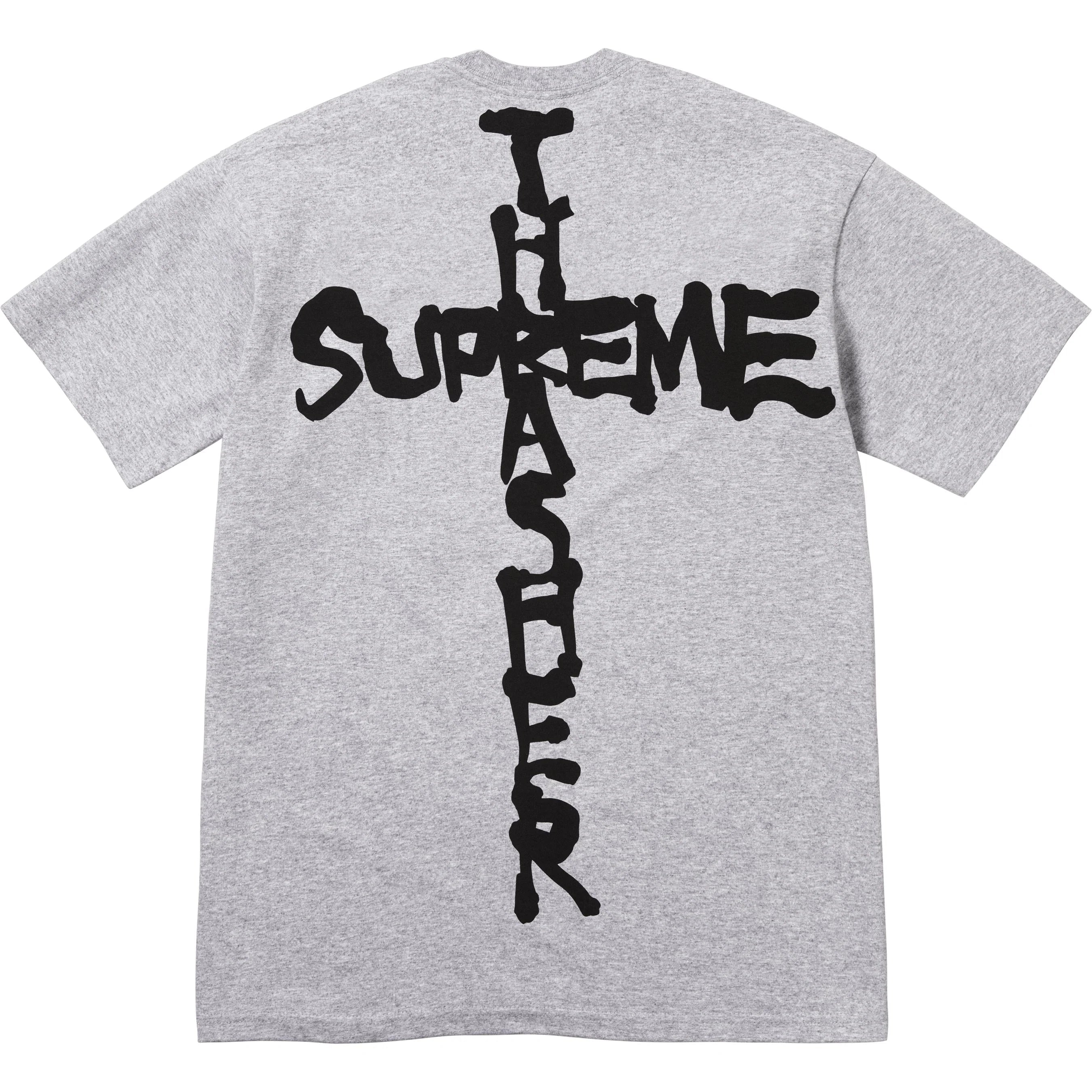 SUPREME 24FW THRASHER CROSS TEE Men's Graphic T-Shirt - Streetwear Fashion for Skateboarding & Urban Style