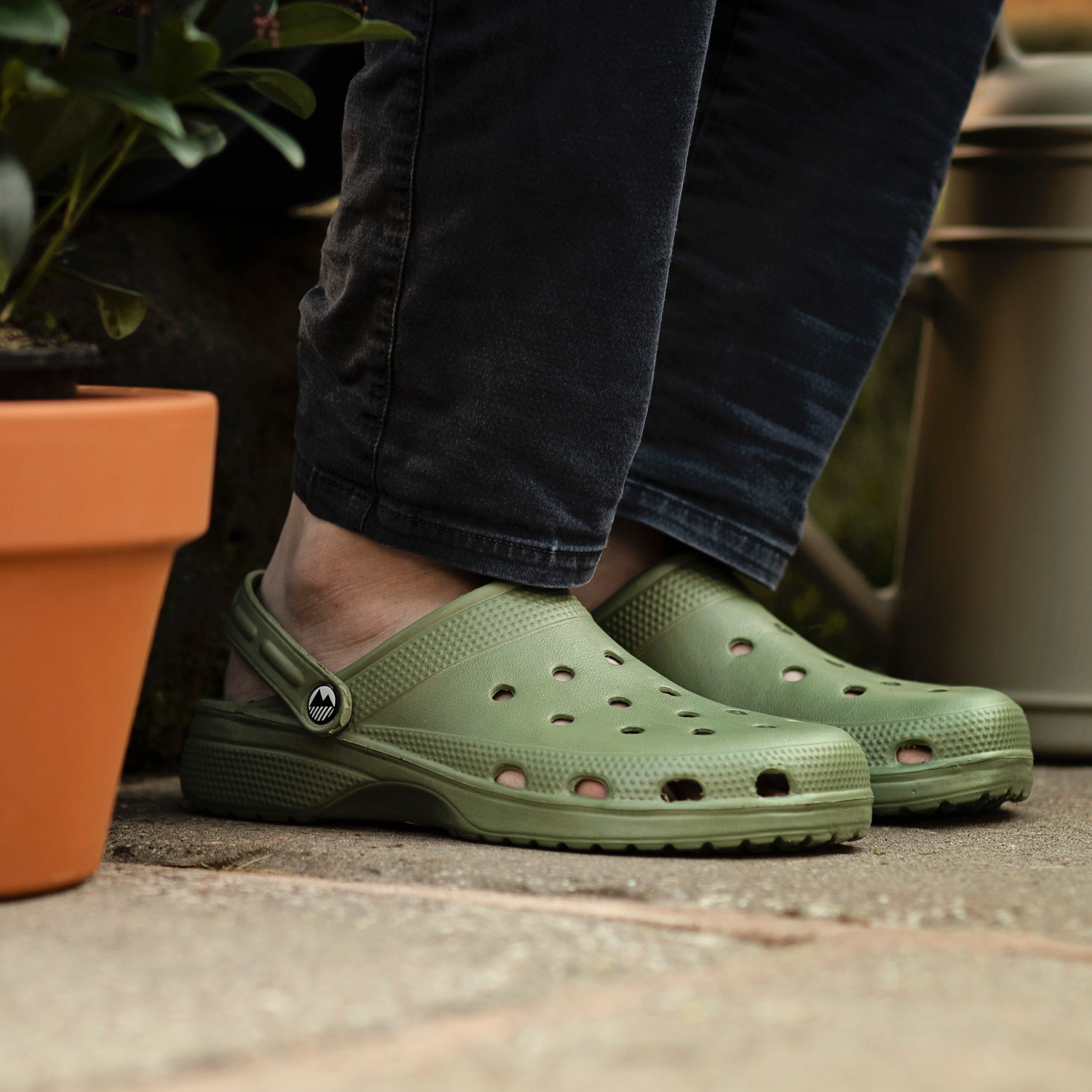 Men's Aira Lightweight Summer Clogs - Breathable Slip-On Sandals for Outdoor Walking, Beach & Poolside Comfort