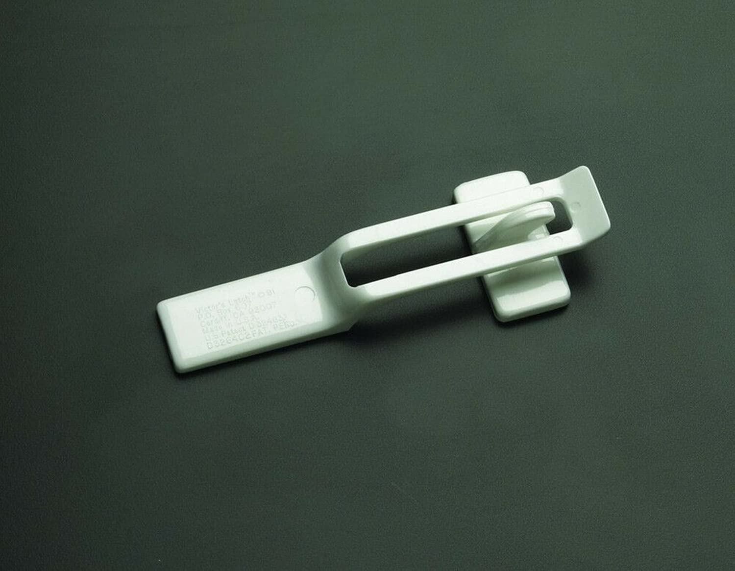61207 White Refrigerator Door Latch - Baby Proof Child Safety Lock for Fridge, Freezer & Dishwasher (Prevents Kids from Opening) - Ideal for Homes with Toddlers & Pets