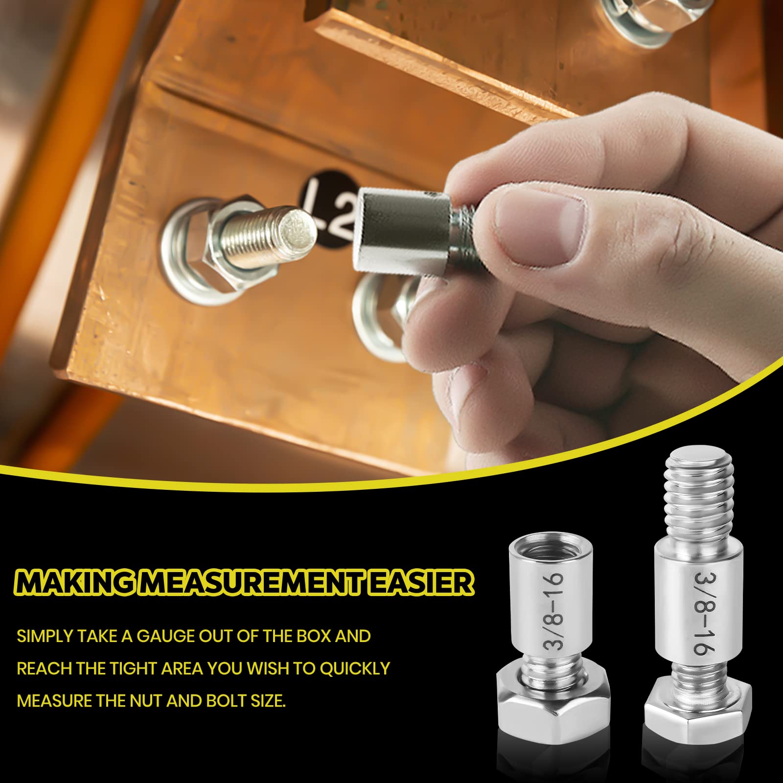 Nut & Bolt Thread Checker Gauge - 14