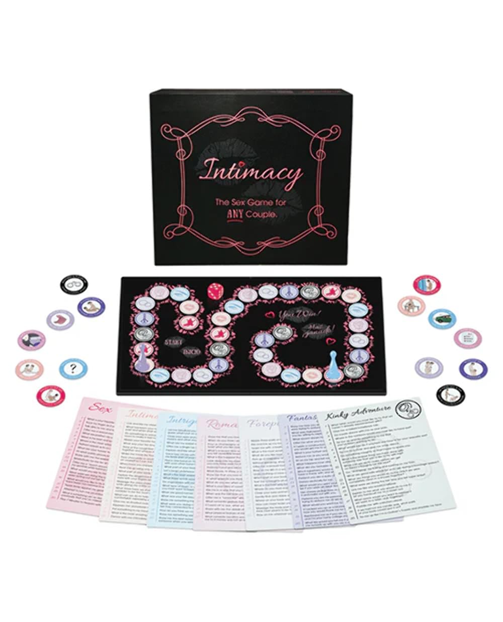 Intimacy Couples Card Game - Fun & Romantic Adult Board Game for Date Night, Enhancing Relationships & Spicing Up Your Love Life - Perfect for Anniversaries, Valentine's Day & Romantic Evenings