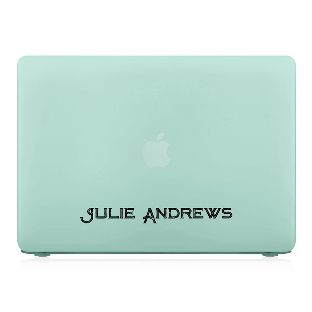 Vintage Signature MacBook Hardshell Case - Durable Protective Cover for MacBook Air/Pro 13 14 16 inch - Perfect for Work, Travel & School Use