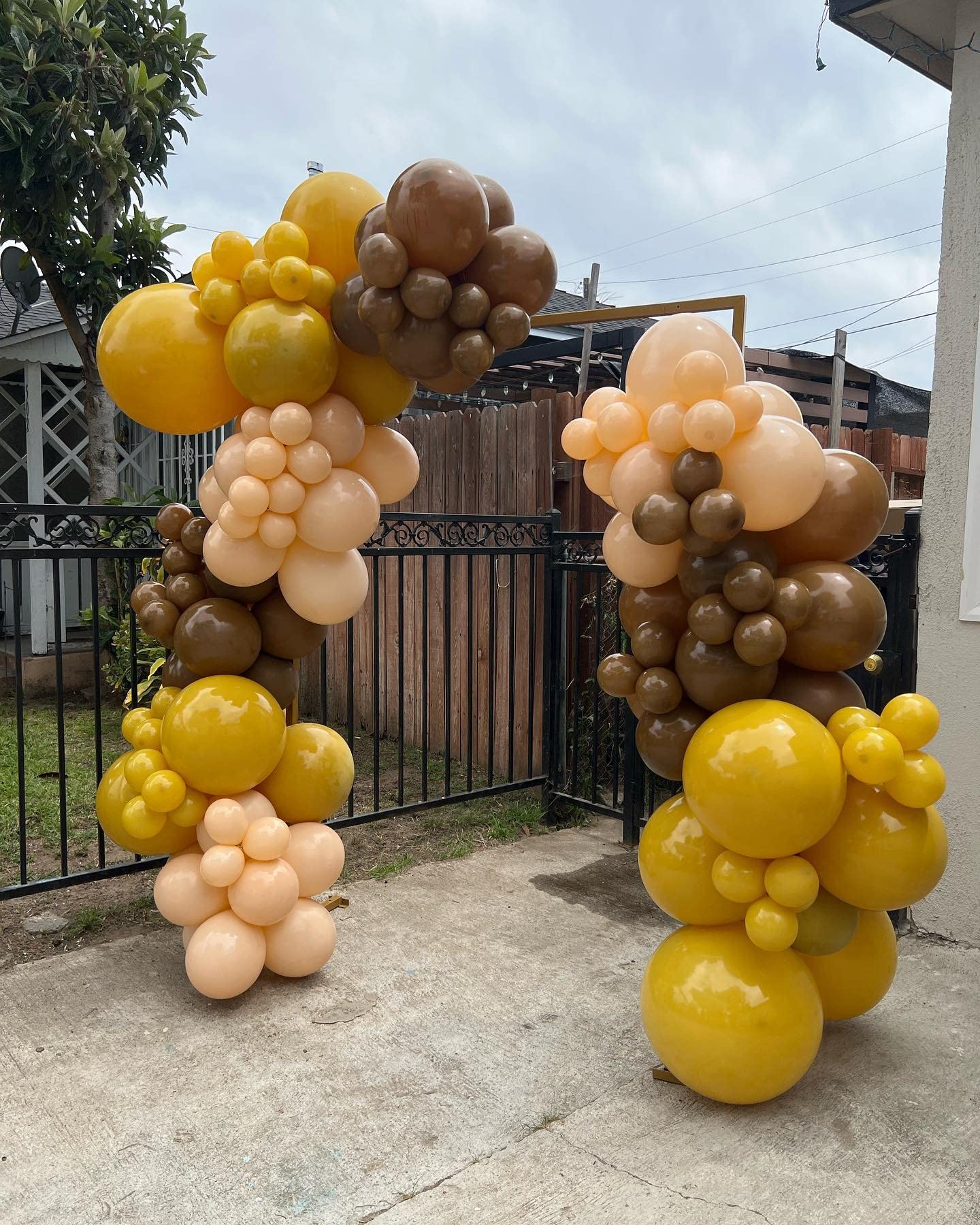 84-Piece Mustard Yellow Balloon Garland Arch Kit - 5, 12 & 18 Inch Matte Latex Balloons for Birthday, Baby Shower & Thanksgiving Decorations | Party, Wedding & Holiday Celebration Decor