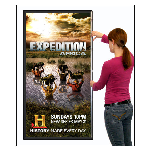 Extra Large 72 x 96 Snap Frame Sign Holder - 1 5/8