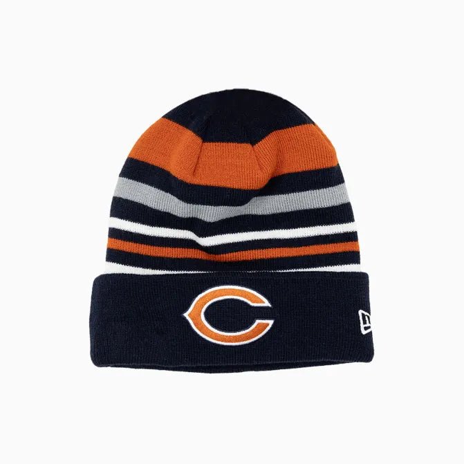 Chicago Bears NFL Knit Beanie Hat - Official Team Logo, Warm Winter Skull Cap for Men & Women - Perfect for Football Games, Outdoor Activities & Cold Weather