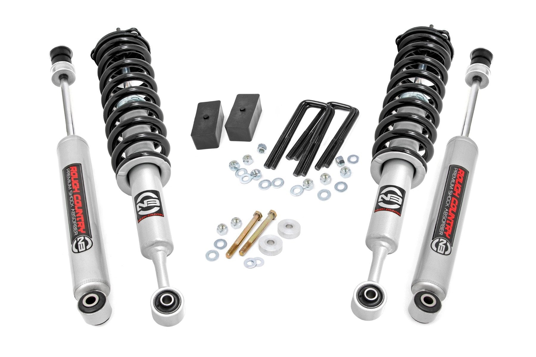 3 Inch Lift Kit for Toyota Tacoma 4WD (2005-2023) | Heavy Duty N3 Struts | Part# 74531 | Off-Road Suspension Upgrade for Better Ground Clearance
