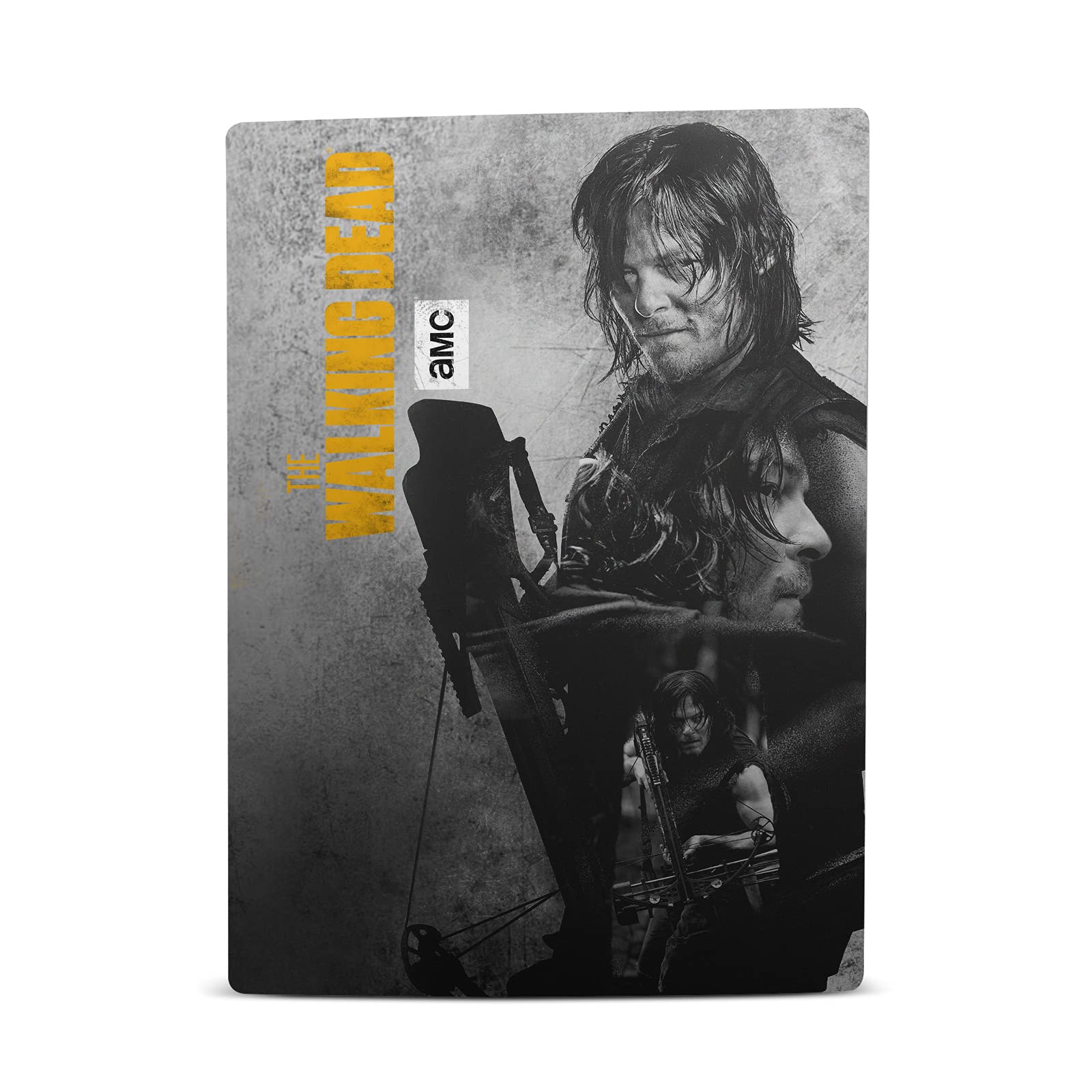 Officially Licensed AMC The Walking Dead Daryl Dixon Vinyl Faceplate Skin Decal for Sony PlayStation 5 PS5 Digital Edition - Perfect for Gaming Enthusiasts & The Walking Dead Fans