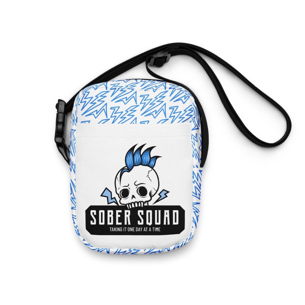 Punk Skull Crossbody Bag for Women - Gothic Punk Rock Handbag with Adjustable Strap - Perfect for Concerts, Festivals, and Daily Use