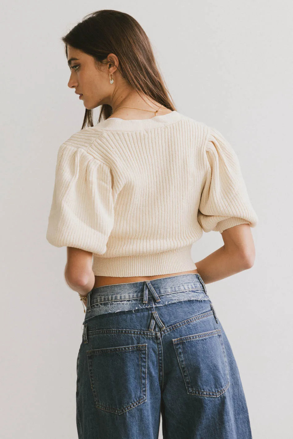 Axton Knit Cardigan for Women - Soft Natural Cotton Sweater | Cozy Fall & Winter Layering, Casual Outfits, Office Wear