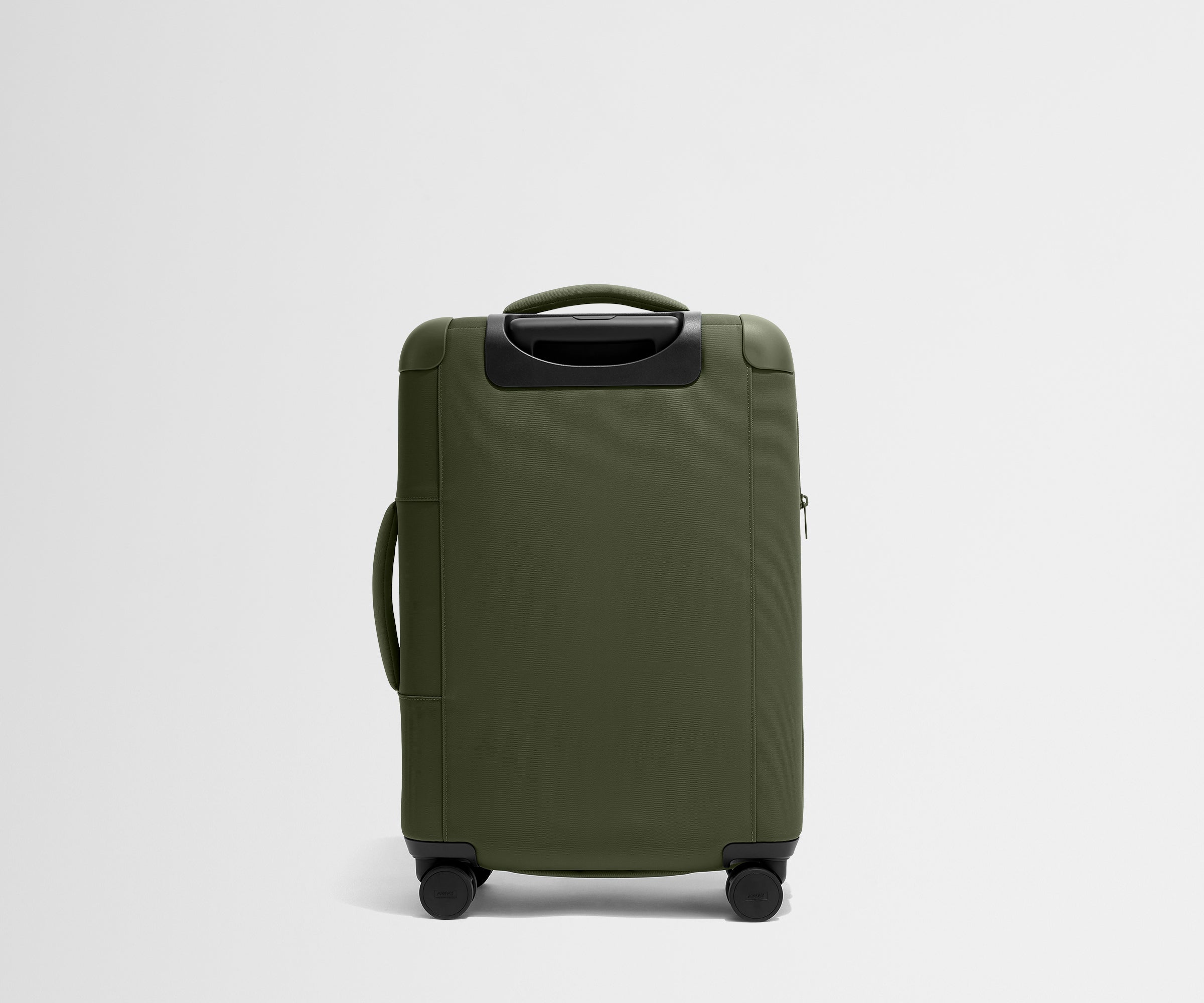 Olive Green Softside Bigger Carry On Luggage - Perfect for Air Travel, Weekend Getaways & Business Trips