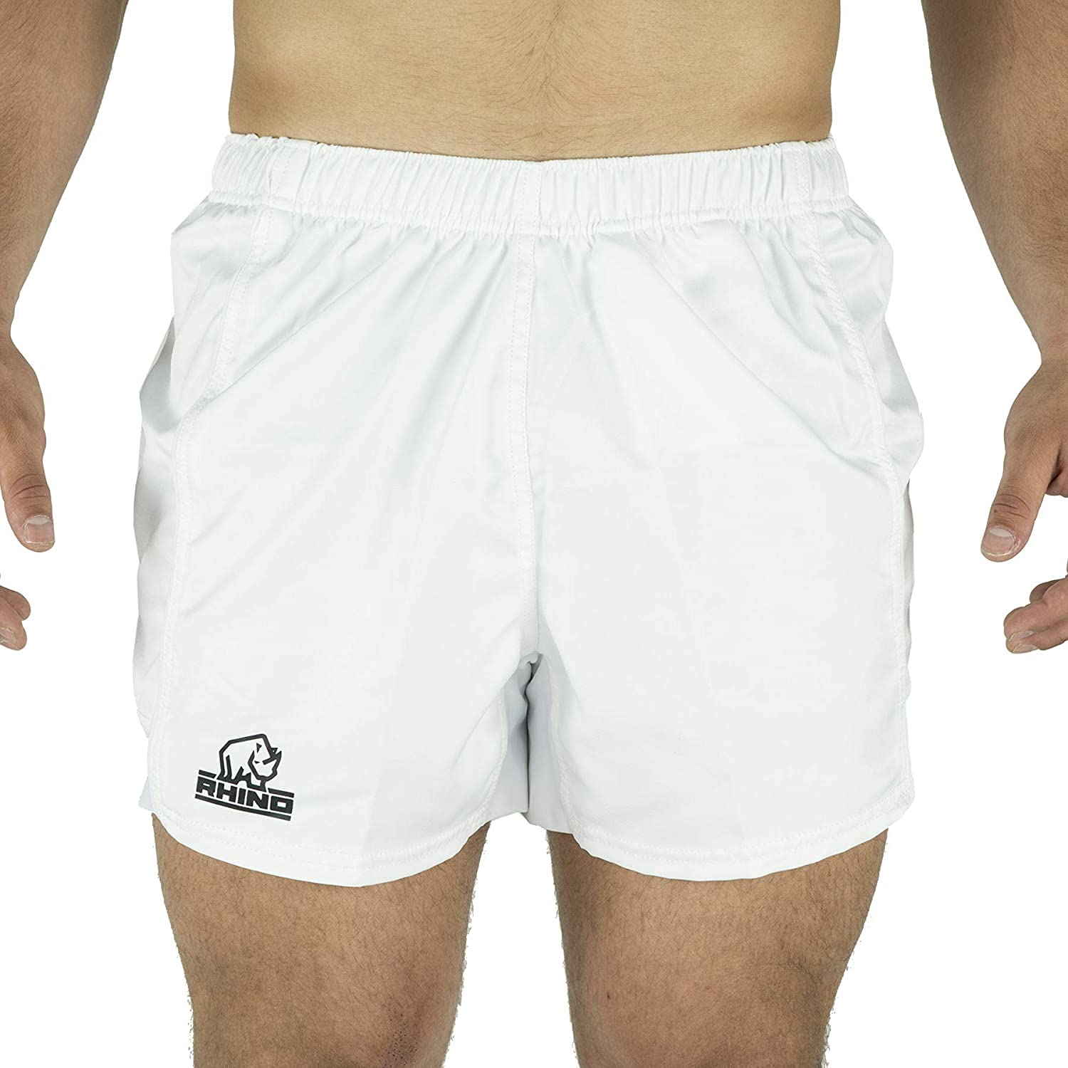 Rhino Men's Rugby Shorts - Breathable Quick-Dry Athletic Shorts for Rugby, Training & Sports | Comfortable & Durable for Gym, Running & Outdoor Activities